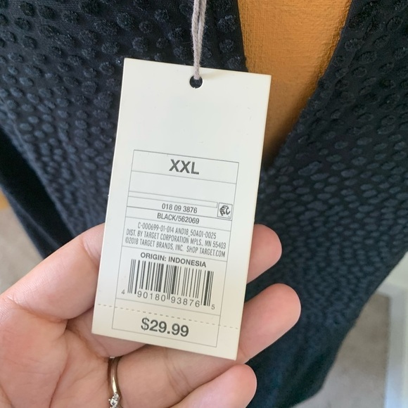 Velvet Textured Midi Dress - Picture 3 of 9